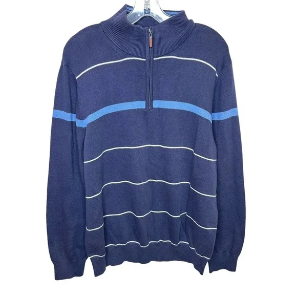 Eddie Bauer Sweaters Eddie Bauer Sweater Mens Knit Striped